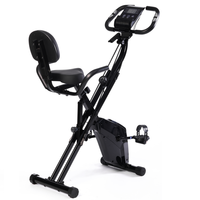 Workout Indoor Fitness Exercise X Bike Equipment Weight Loss Folding Training Spinning Bicycle