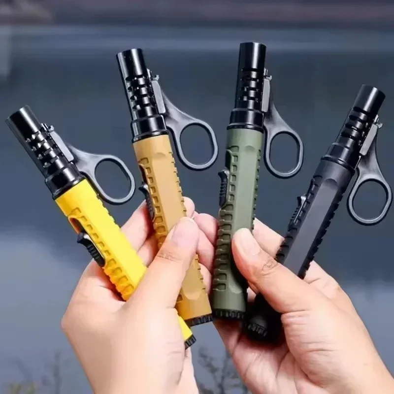 

1300° Outdoor Camping Igniter Portable Ignition Gun Stove Accessories Camping Barbecue Flamethrower Inflatable Lighter