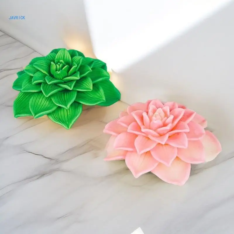 3D Flower Silicone Mold Valentines Day Gift Cake Baking Tool Scented Making Decoration Soap Plaster Resin