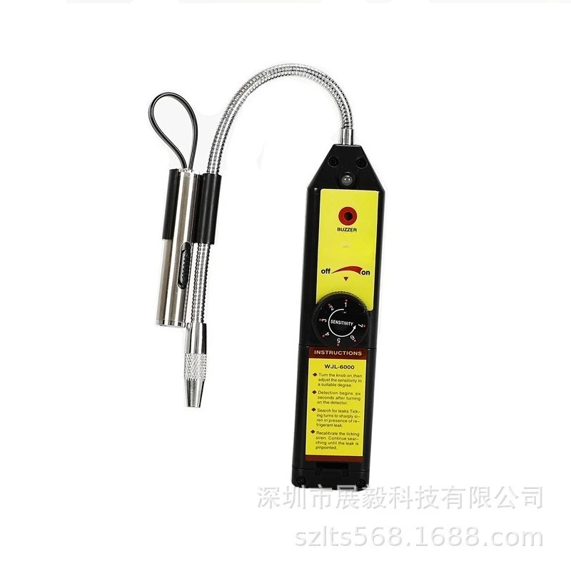 Automotive Air Conditioning Leak Repair WJL-6000 Detection Refrigerant Halogen Leak Detector