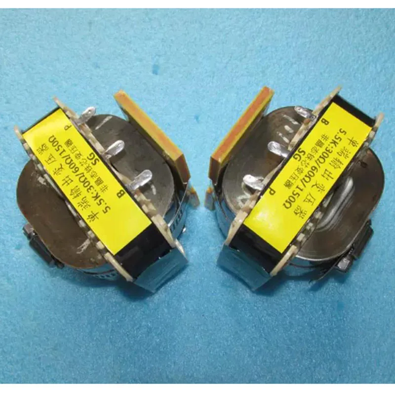 1 pair Amorphous 5.5K single-ended output transformer 5.5K:30Ω/60Ω/150Ω 5.5K:32Ω/150Ω/600Ω Wide frequency for Headphones