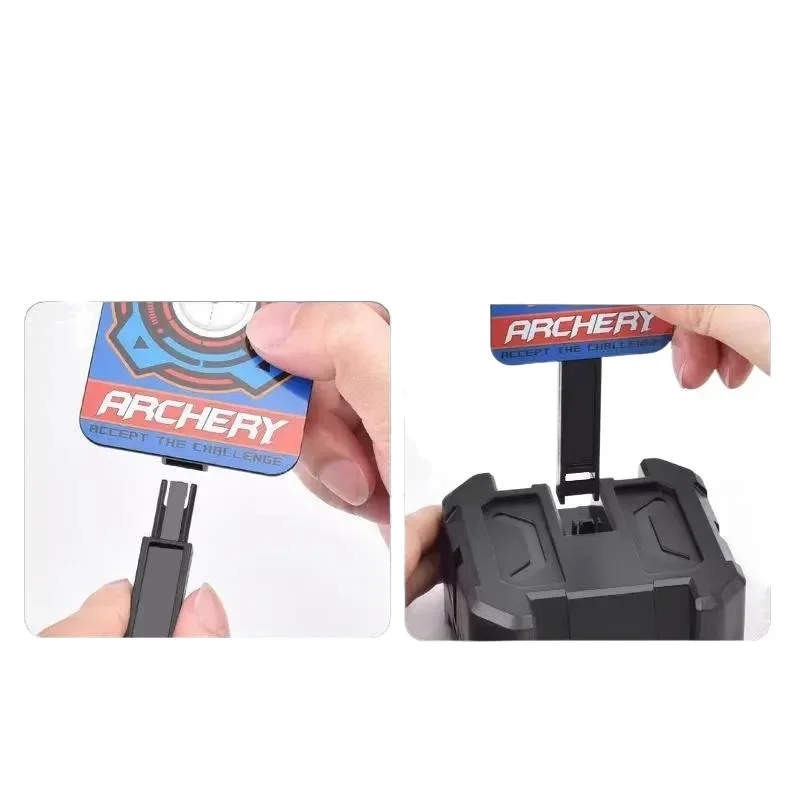 Jouets de cible d'enregistrement à réinitialisation automatique 1-n pour enfants, jeux de balle d'eau douce Eva, arme, pistolet, fusil, planche de tir pour NerfsCs Go, cadeau pour garçons