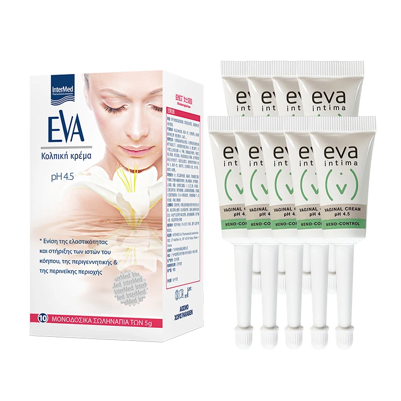 

EVA MENO VAGINAL CREAM | Relieves Dryness with Hyaluronic For Daily Use | Enhance Elasticity and Stenght | ODORLESS Hormone Free