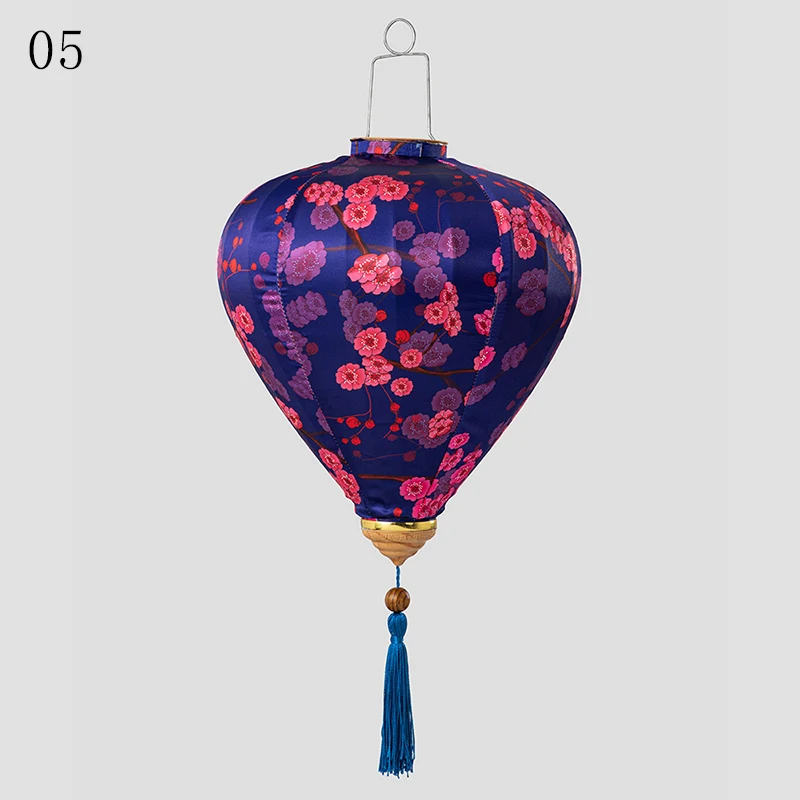 NONE Traditional Lantern Satin Silk 12/14 inch 4