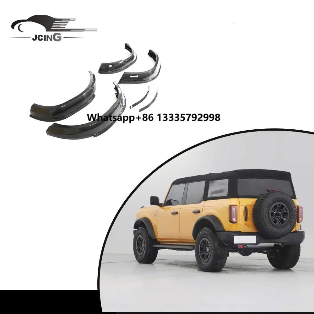

High End Car Modified Carbon Fiber Wheel Arch Trims for Ford Bronco 2021-22