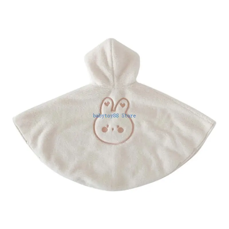 Y4UD Baby Cover Cloak Winter Warm Baby Cloak Hoodies with Hood for Newborn