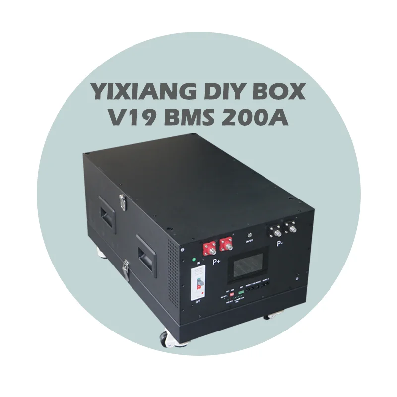 

YIXIANG V19 BMS With Latest Screen 15kwh Lifepo4 Battery Box Case DIY 48V 280ah DIY Case for 48V Lifepo4 Battery