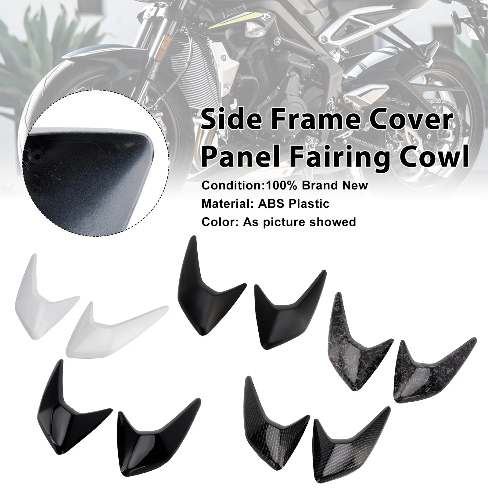 

Обтекатель боковой рамы Topteng для Street Triple 765 R/RS 2020-2022 2021