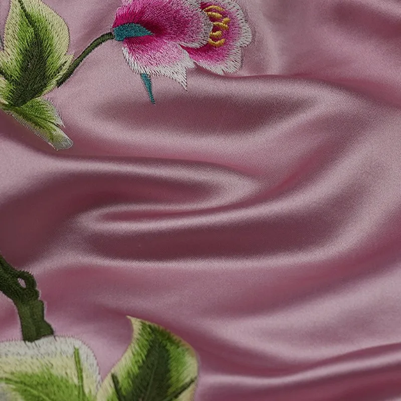 Embroidered brocade jacquard fabric silk traditional pattern Chinese clothing cheongsam