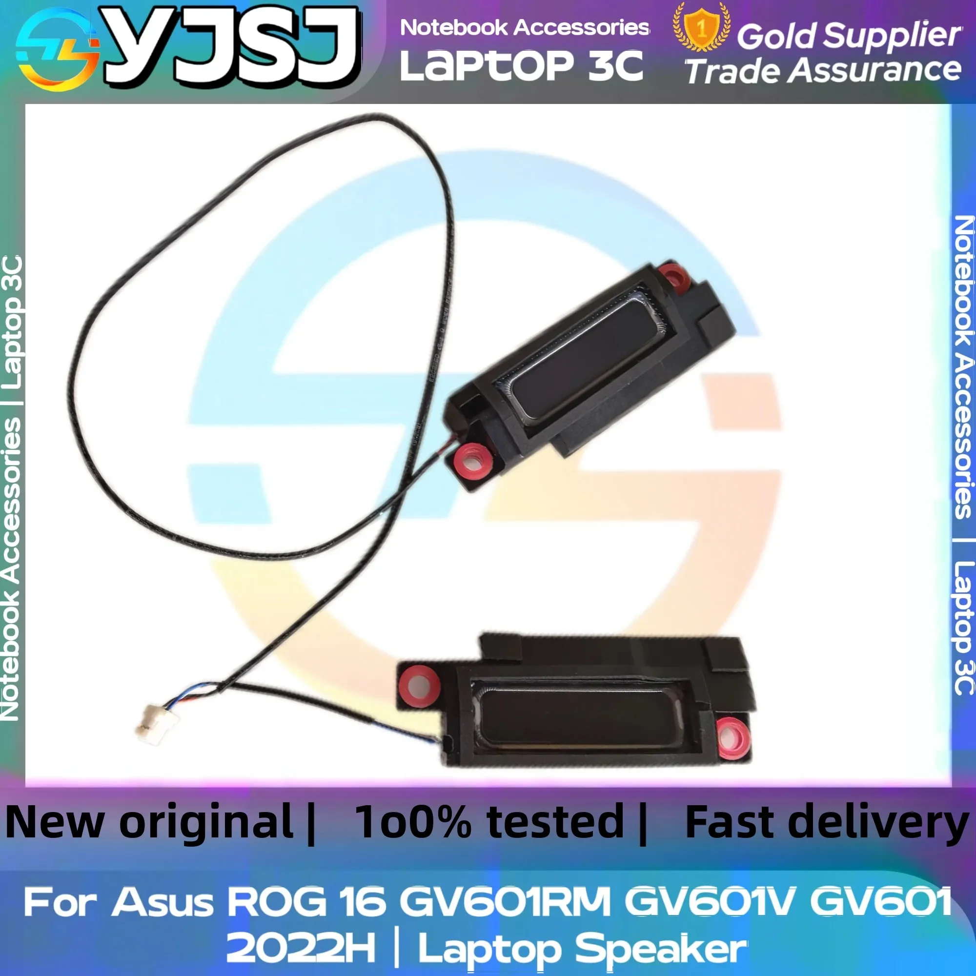 

New Original Laptop Notebook Audio Speaker For Asus ROG 16 GV601RM GV601V GV601R 2022H built-in left and right speakers