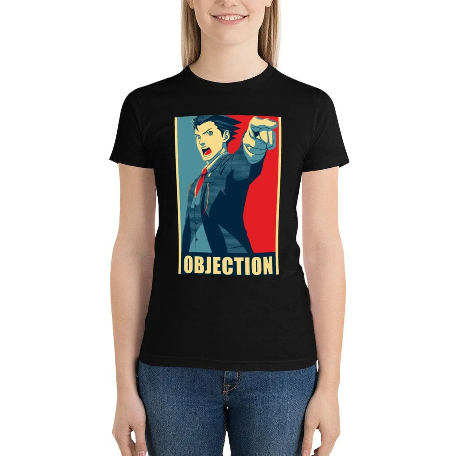 

OBJECTION T-Shirt graphics cute clothes lady clothes rock and roll t shirts for Women