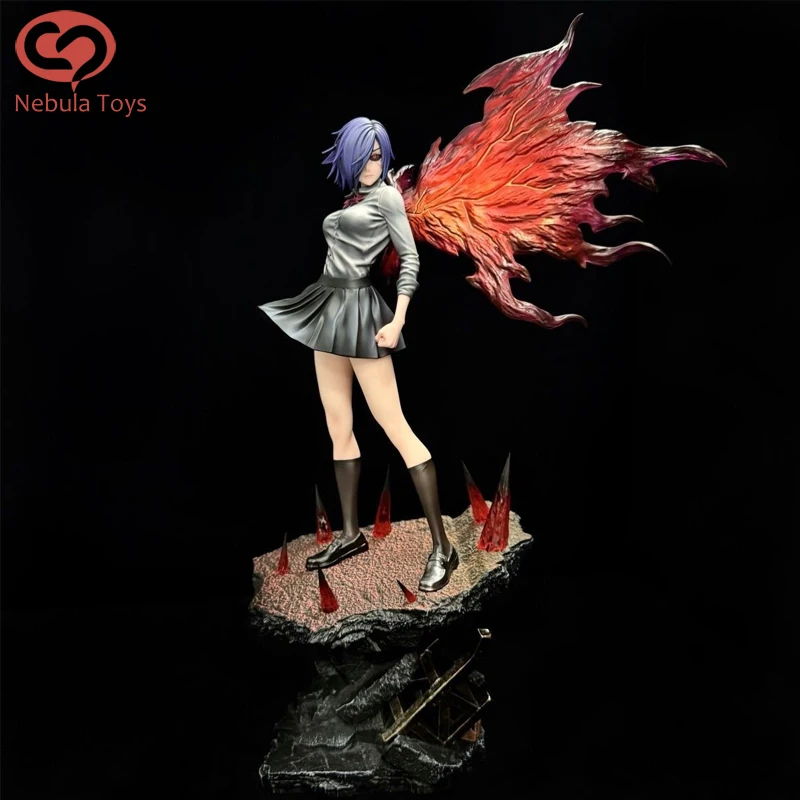 

Touka Kirishima Figure Tokyo Ghouls Figures Two Headed Statue Collection Dolls Desk Decoration Model Toys Kids Birthday Gifts