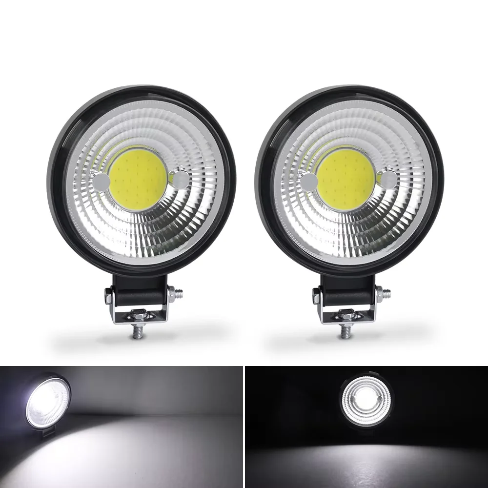 

Oprah 1PCs/2PCS 3" COB Led Work Light Bar Auto Fog Lamp For 4x4 LED Offroad 12V 24V Tractor Spotlight Truck ATV 4 LED Worklight