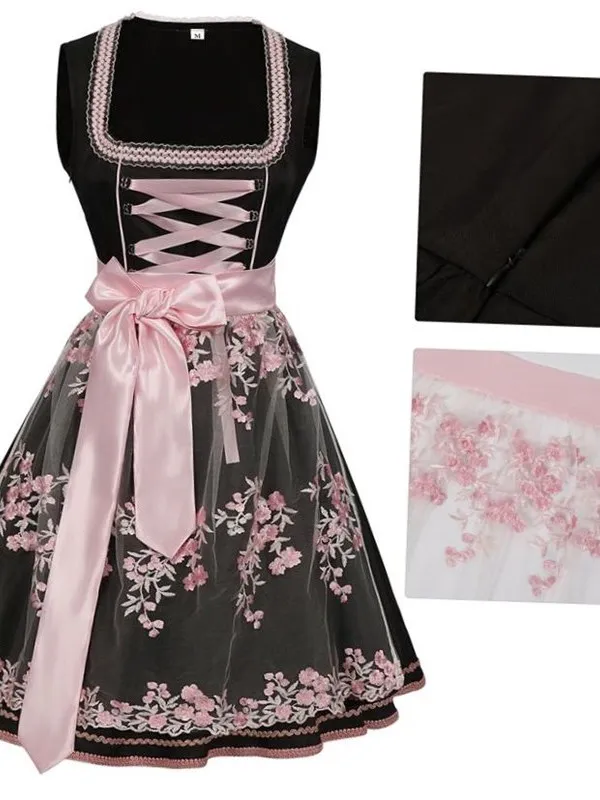 

loween German Beer Festival Costume Women's Susp Pants Traditional Ethnic Stage Performance Clothing Spring 2026