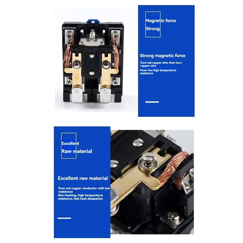 전압 조정기 대형 기계 변압기 박스용 고전력 릴레이, 80A DC12V 2Z 전류 릴레이