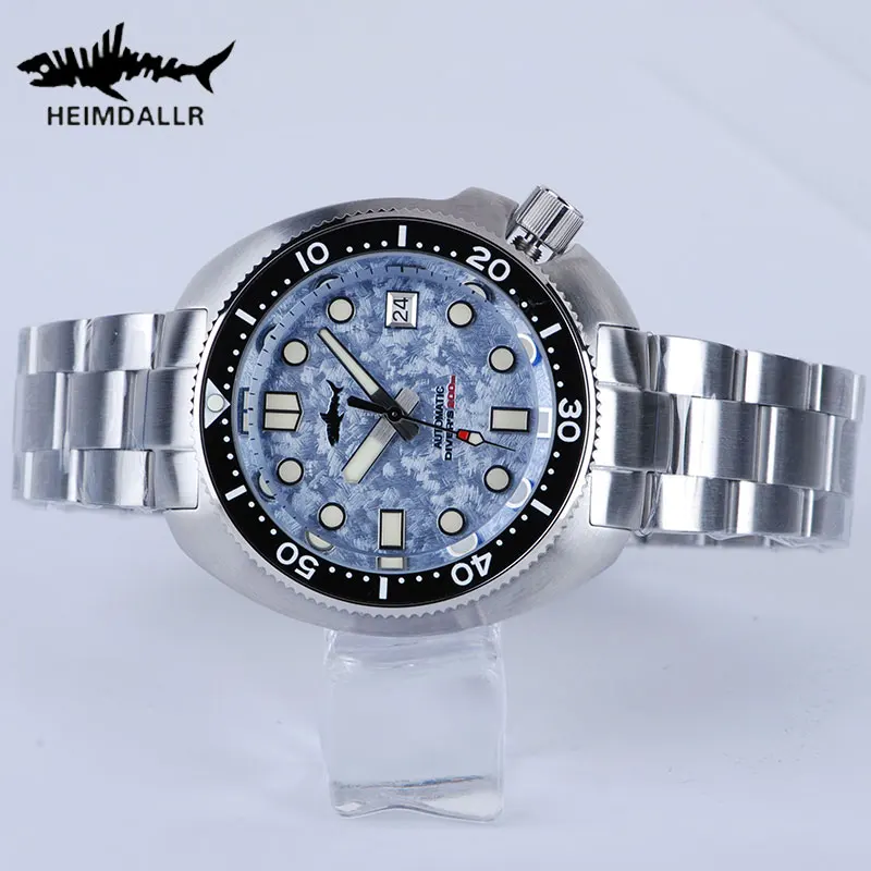 

Heimdallr Turtle Diver Wristwatch Luxury Luminous Auto Date NH35 Men's Automatic Machinery Watch 20ATM Waterproof Sapphire Glass