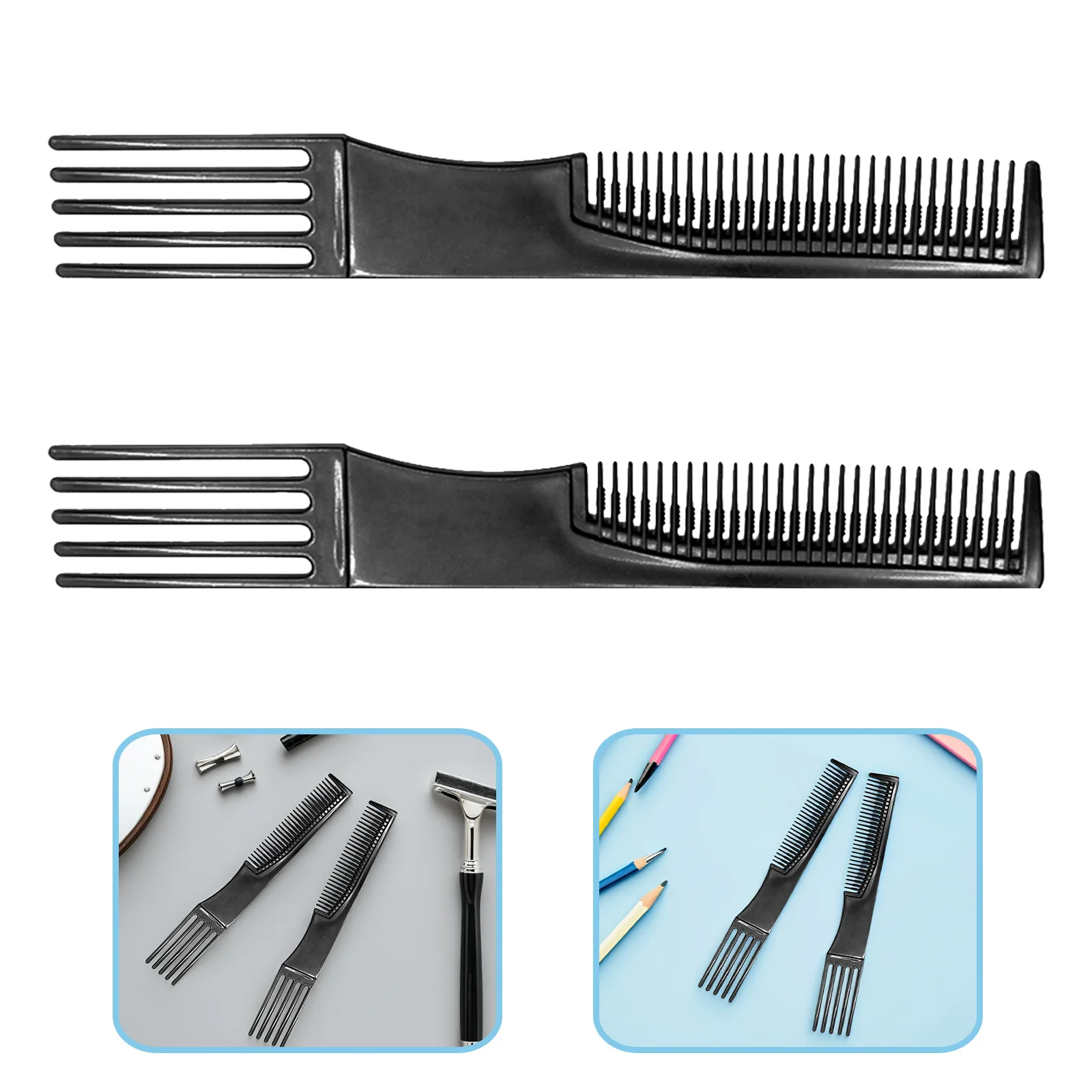 

10 шт., расческа для укладки волос, многофункциональная пластиковая расческа с длинными зубьями, инструмент для подтяжки волос для мужчин и женщин, профессиональные парикмахерские услуги