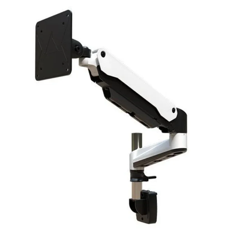 Screen monitor bracket, wall-mounted adjustable lifting slide rail computer bracket, office robotic arm