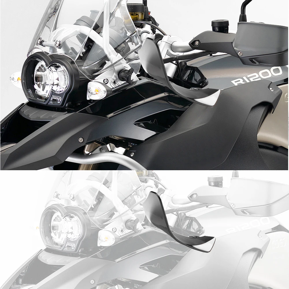 For BMW R1200GS Adventure 04-12 Windshield WindScreen Plate Side Panels R 1200 GS ADV 2005 2006 2007 2008 2009 2010 2004 - 2012