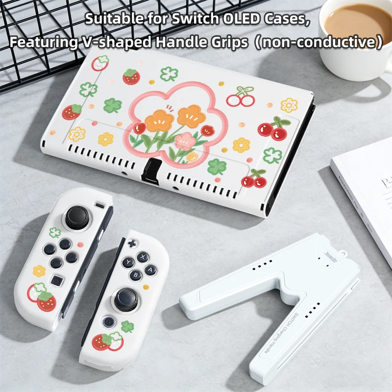 

Защитный чехол для Switch, с ручками Joy-Con, совместимый с Switch NS/OLED, чехол для аксессуаров для игровой консоли.