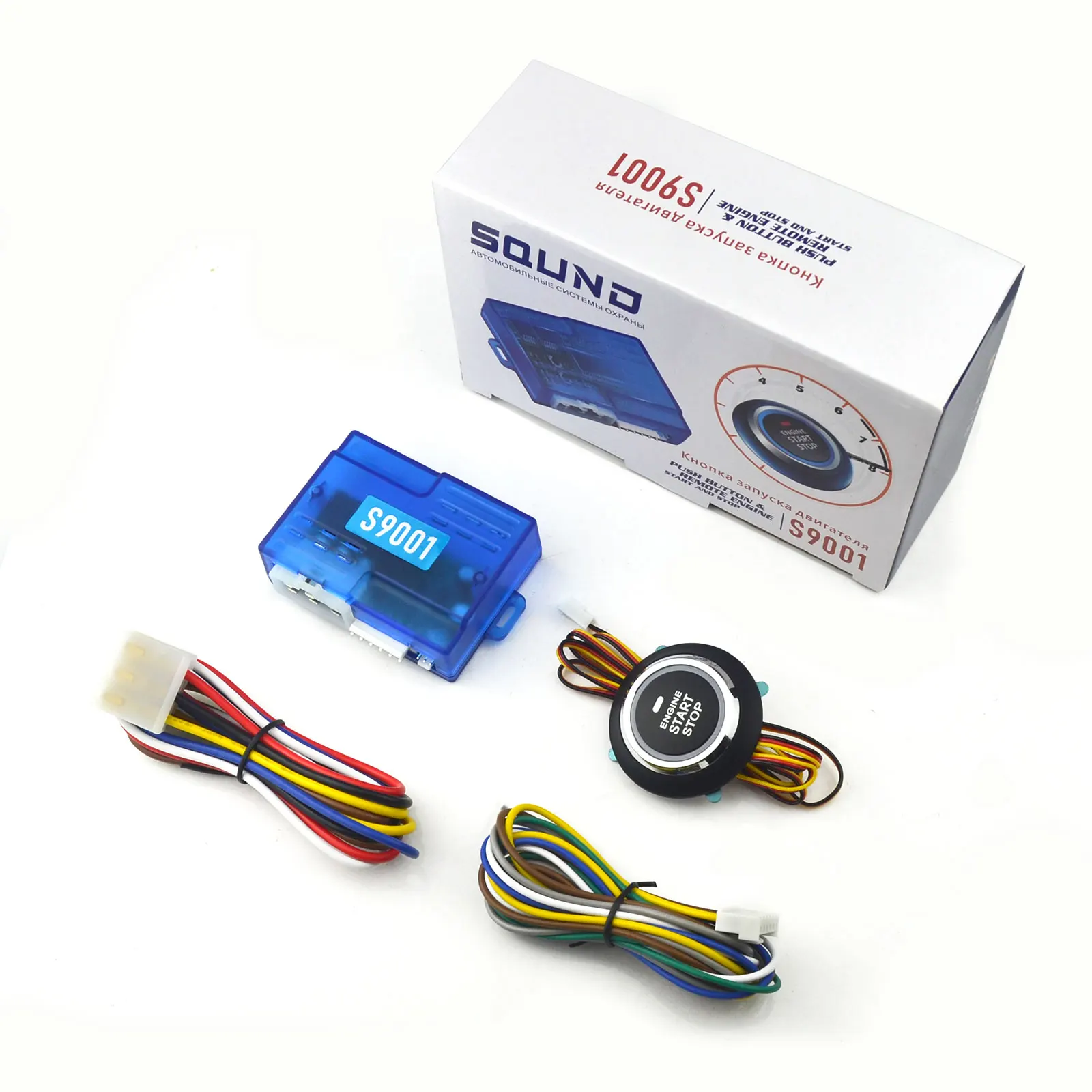

Универсальная 12 В автомобильная сигнализация, кнопка запуска и остановки, дистанционный ключ, дистанционный запуск двигателя, аксессуары для автоматического зажигания, система запуска без ключа