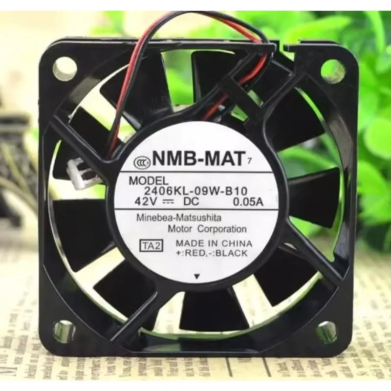 

New Cooling Fan For NMB 2406KL-09W-B10 42V 0.05A 6cm 6015 Printer Fan 60*60*15mm