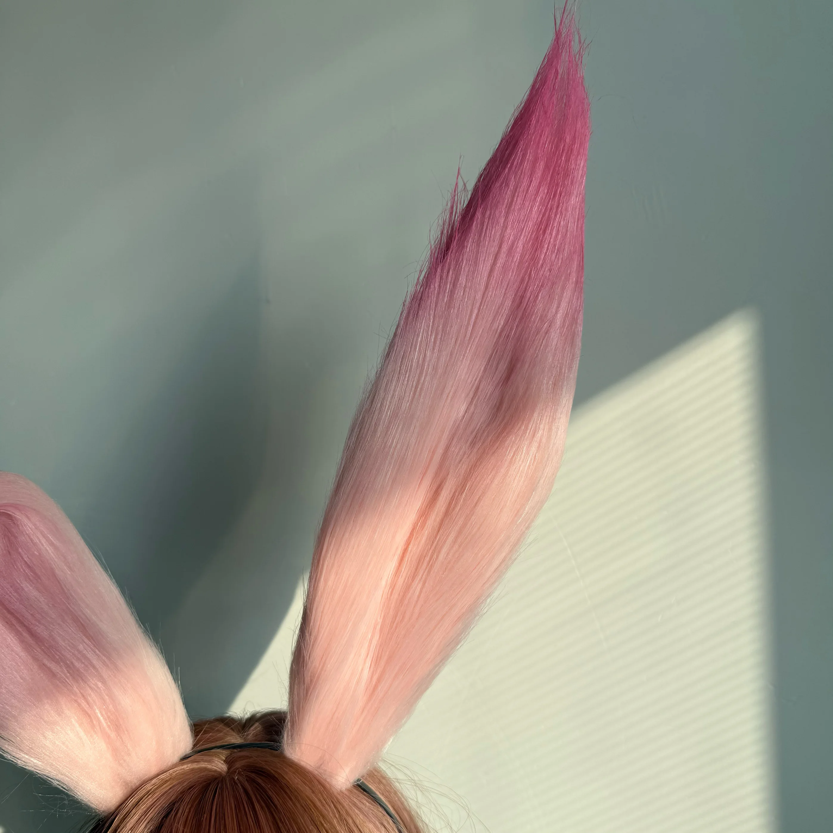 Anime Usavich ‌   Orecchie di coniglio di peluche Puntelli Cosplay Copricapo per ragazze da coniglio per giochi Accessori per costumi di Halloween anime