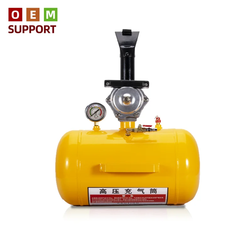KARLION Portable Pneumatic 0.6-0.8mpa High-Thicken CE Certified Metal Tire Repair Tools Air tank Blaster Tire Seating Inflator