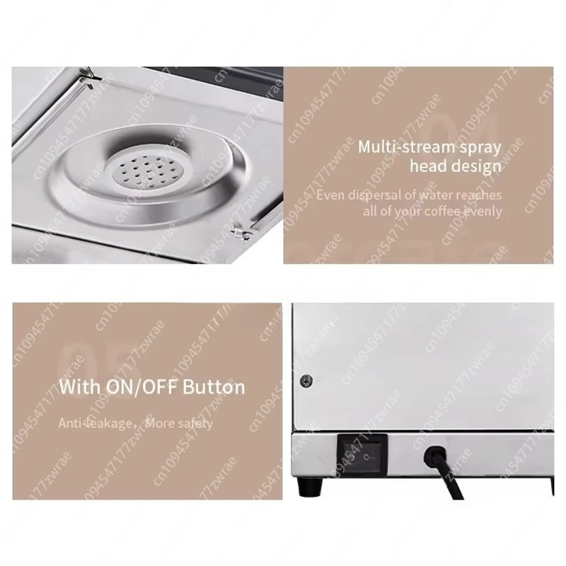 Commercial Coffee Machine Filter, Catering Coffee Machine, Stainless Steel Automatic Filter Drip Coffee Machine, Office Use