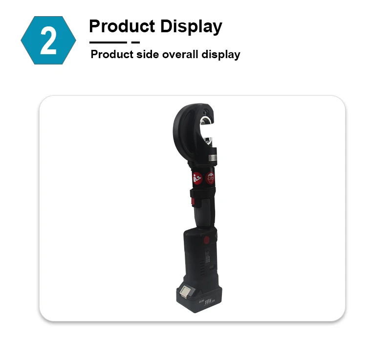 Lightweight Hydraulic Powered, Cable Crimping Tools, Professional Compression Tools