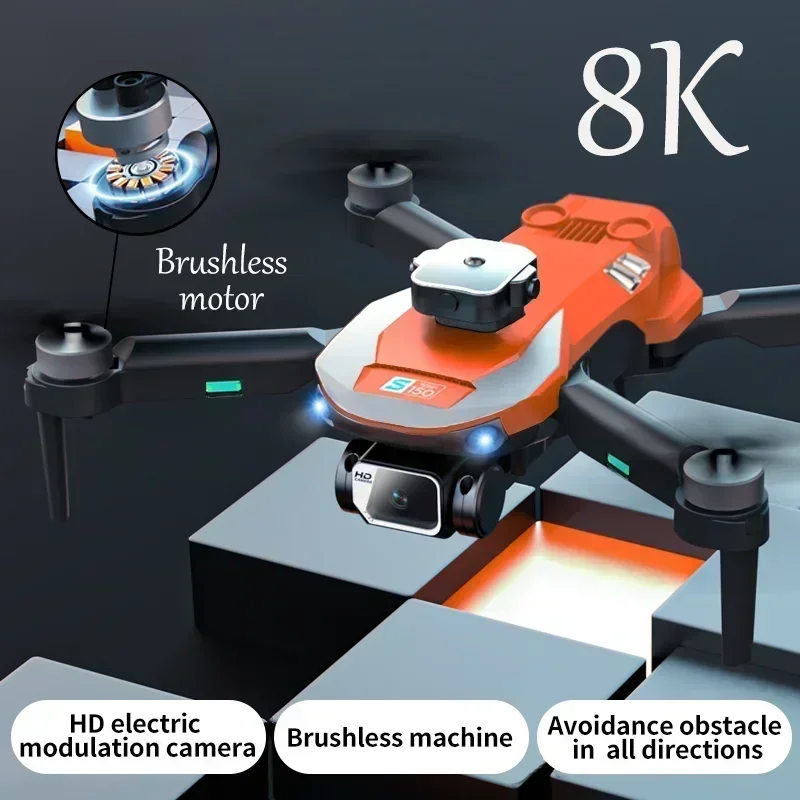 S150 Drone 2 Camera 8K Optische Flow Positionering Borstelloze Motor Vierzijdige Obstakel Vermijden Quadcopter Kind Speelgoed