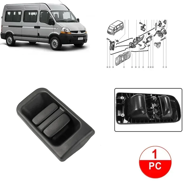 For Vauxhall MOVANO All Series Nissan Interstar X70 Right/Left Side Sliding Door Handle Outer 8200856290 4500454 7700352420