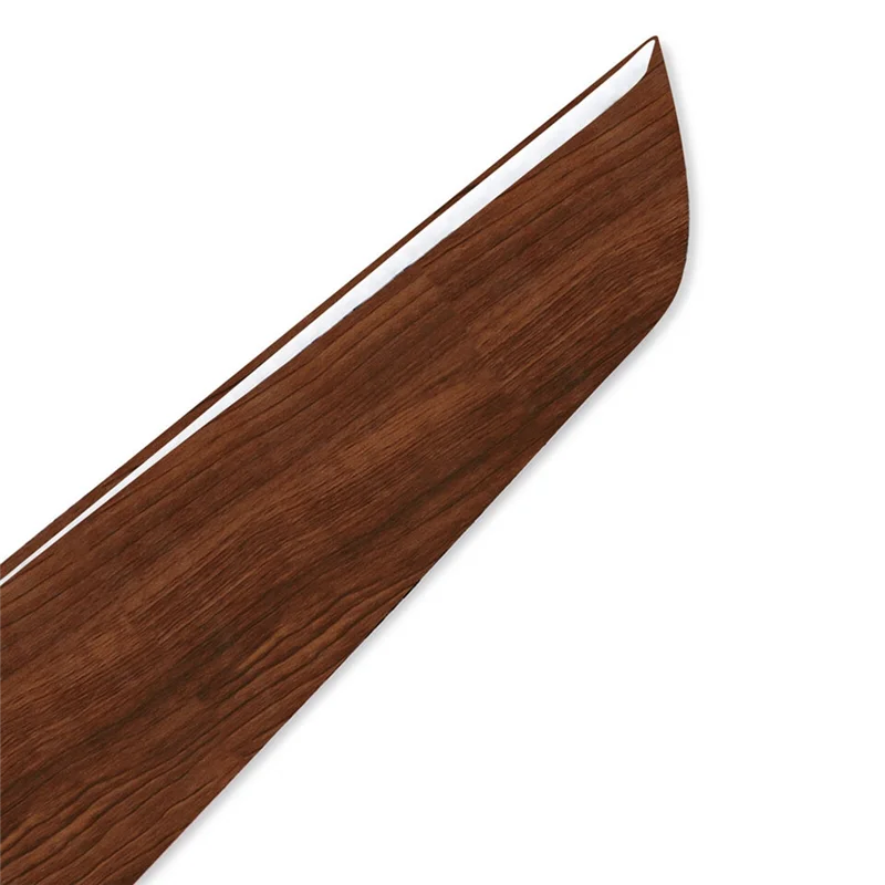 

4 Pcs Interior Door Strip Car Door Panel Accessories Brown Wood Grain For Benz C Class W204 2007-2013