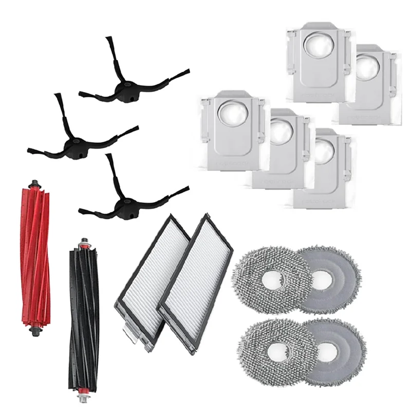 

A27F-For Roborock Qrevo Slim Robot Main Side Brush Hepa Filter Vacuum Cleaner Replacement Parts