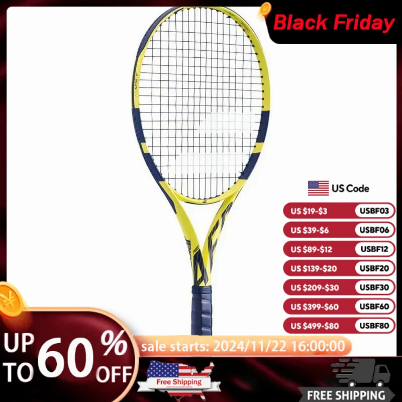 AQBabolat 2019 Pure Aero 26 Junior Tennis Racquet