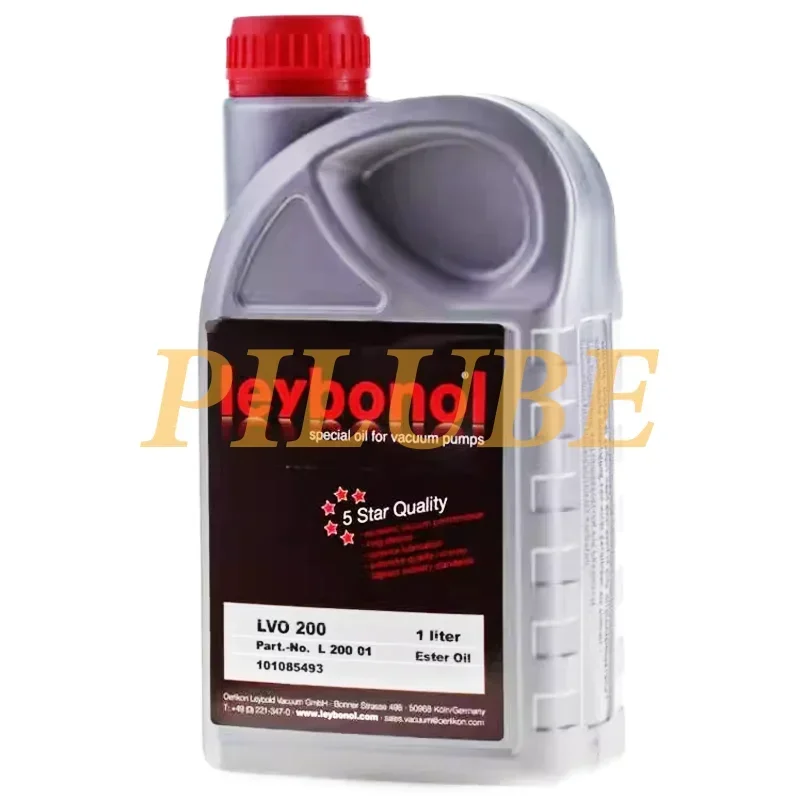 LEYBOLD LVO200 High Performance Synthetic Vacuum Pump Oil for Optimal Performance and Long-Term Protection Original Product