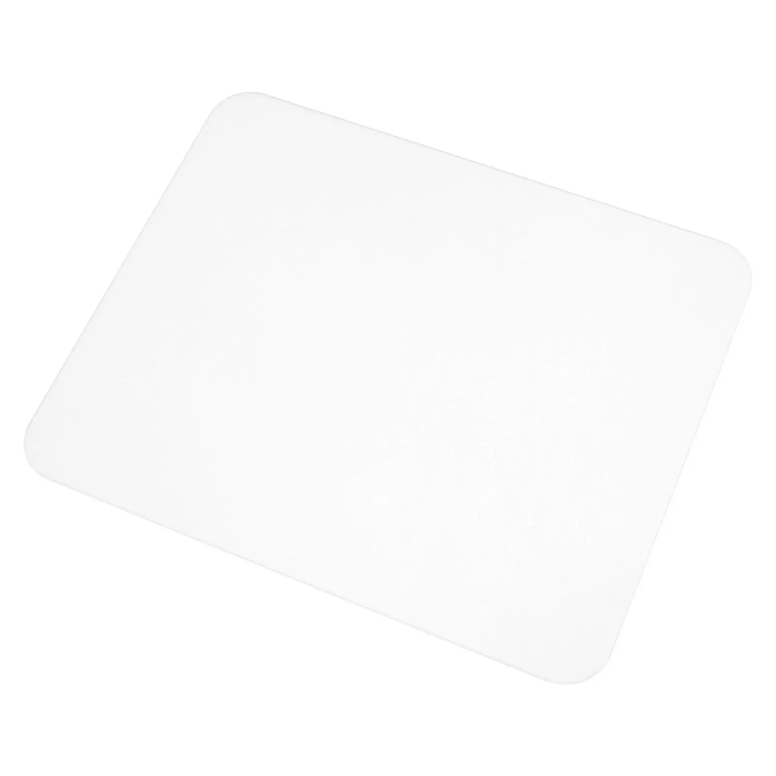 Large Clear Glass Mouse Pad for Gaming Desk Office Home Smooth Hard Surface Precise Tracking Nonslip Base Easy to Clean Modern