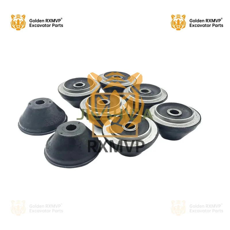 For Caterpillar Cat E301 303 304 Engine Foot Cushion Cushion Rubber Machine Foot Cushion Cushion Excavator Accessories