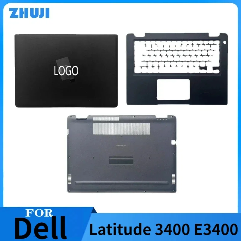 

BOTTOMCASE 95%New For Dell Latitude 3400 E3400 LCD Back Cover Laptop Upper Case Palmrest Cover Bottom Base Cover Case