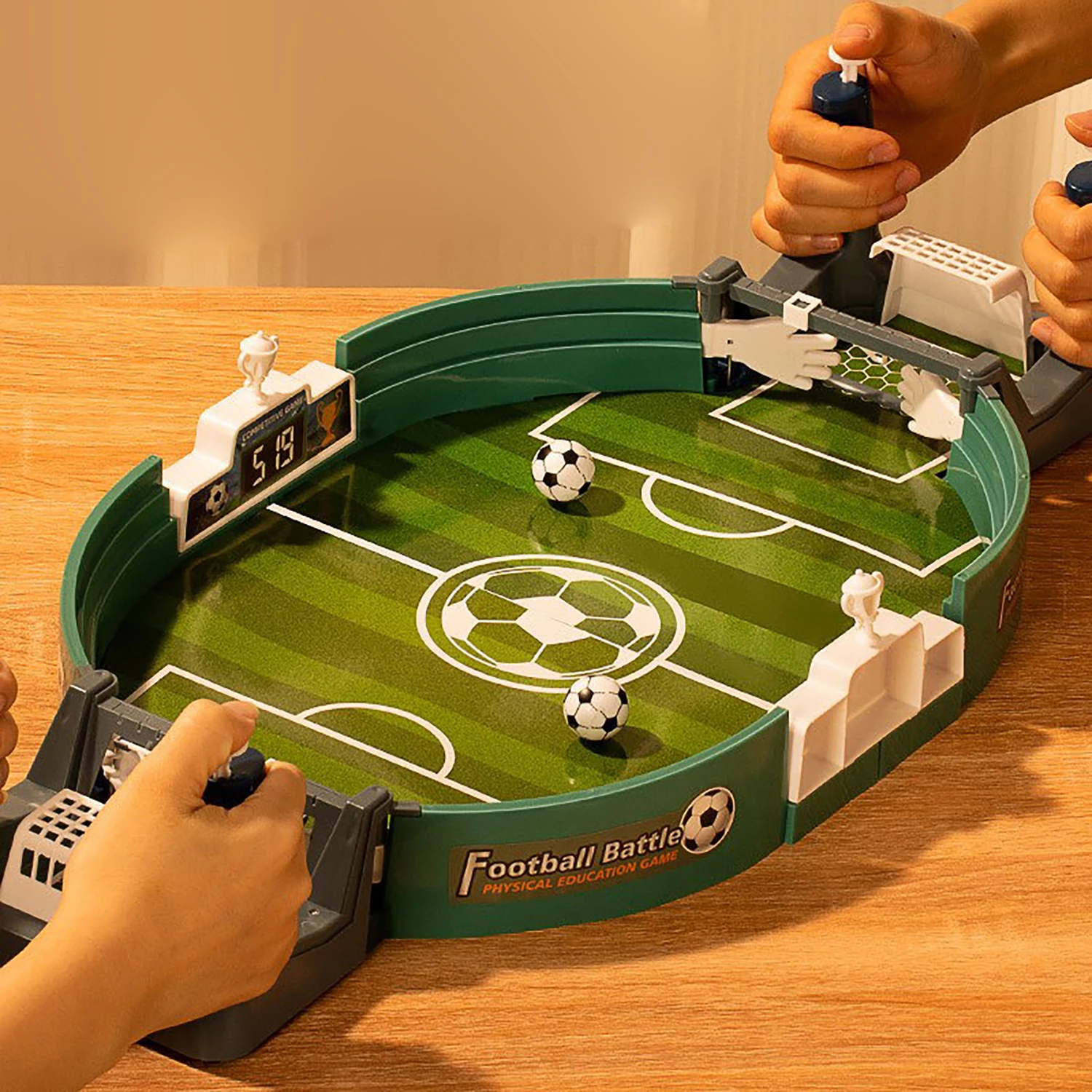 Mesa de futebol de tamanho grande, quebra-cabeça infantil, jogo competitivo para duas pessoas, jogo de mesa interativo pai-filho
