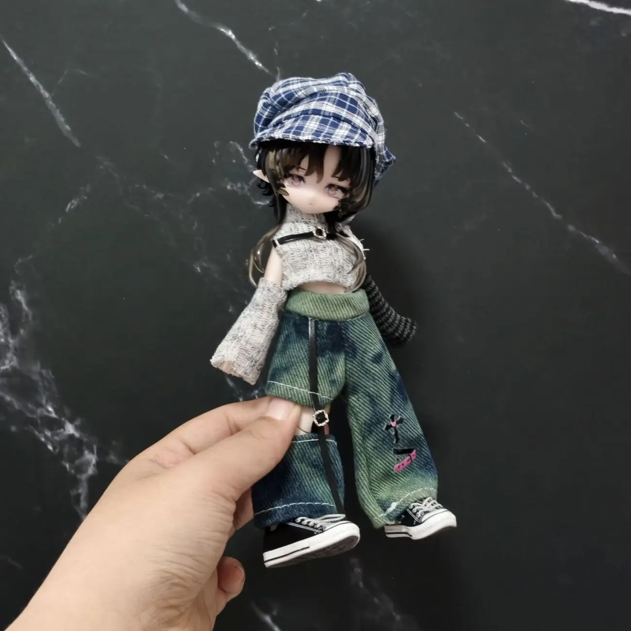 1/8 1/12 OB11 BJD Doll Clothes Set Cute Fashion Outfit for 11-17cm Dolls Doll Accessories DIY Dress Up