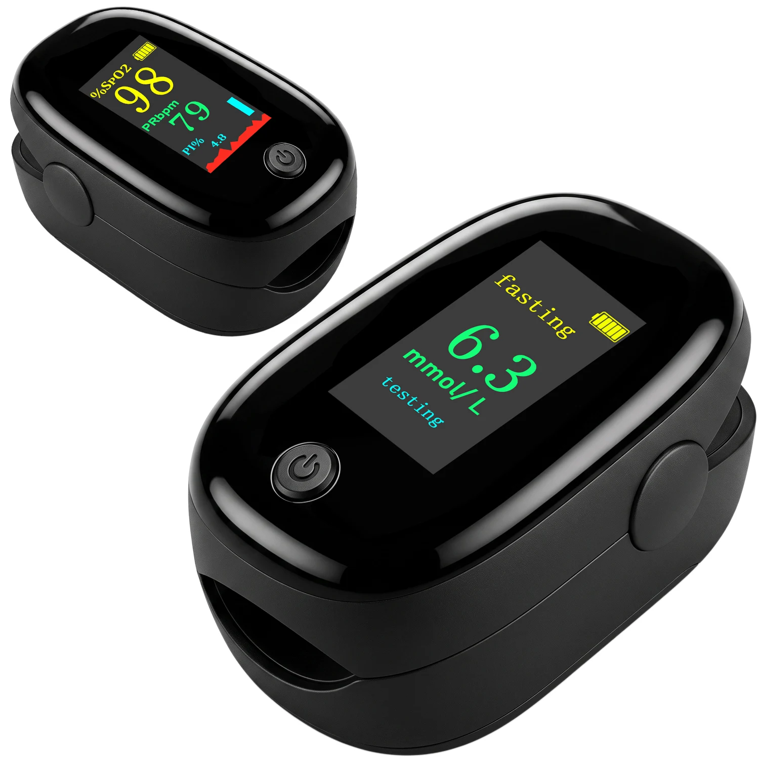 Glucómetro y Oxímetro de Pulso - Glucometer Blood Sugar reseña y precio