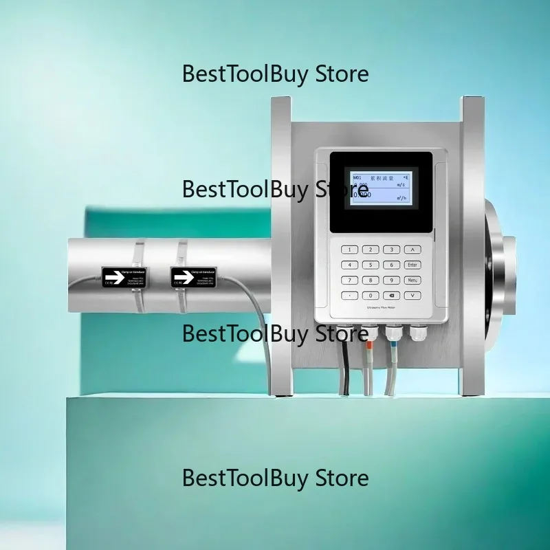 

digital ultrasonic flowmeter for water and liquids in all industries can be customized to OEM.