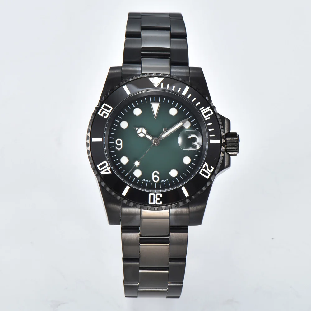 

Luxury Men's Mechanical Watches Classic Business Men's Watches Sterile Dial Stainless Steel Bracelet Men's Mechanical Watches