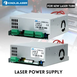 Kindlelaser 40W CO2 Laser Power Supply MYJG-40NG/W AC110/220V for CO2 Laser Engraving Cutting Machine 35-50W MYJG