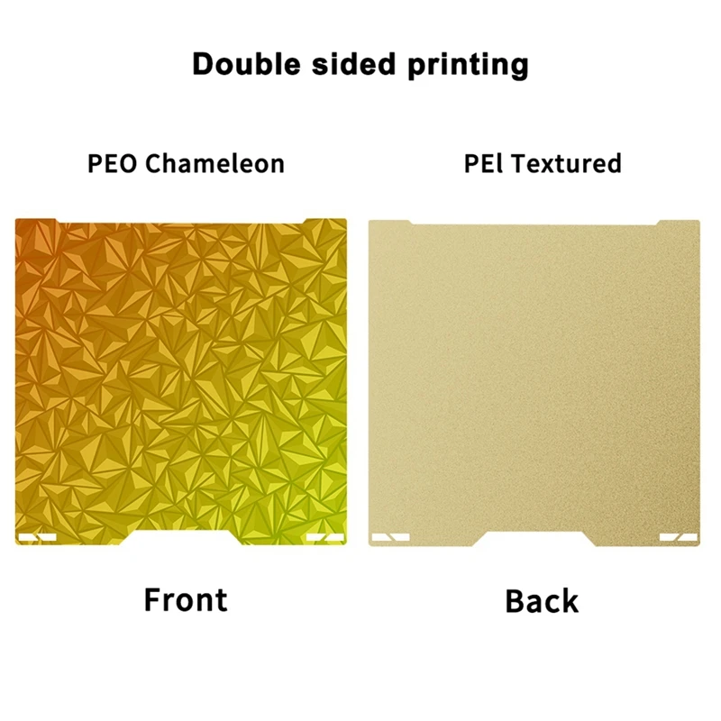 For H2D Build Plate Double-Sided Printing PEI Magnetic Sheet Textured Smooth Thickened Spring Steel Bed B-ABWY