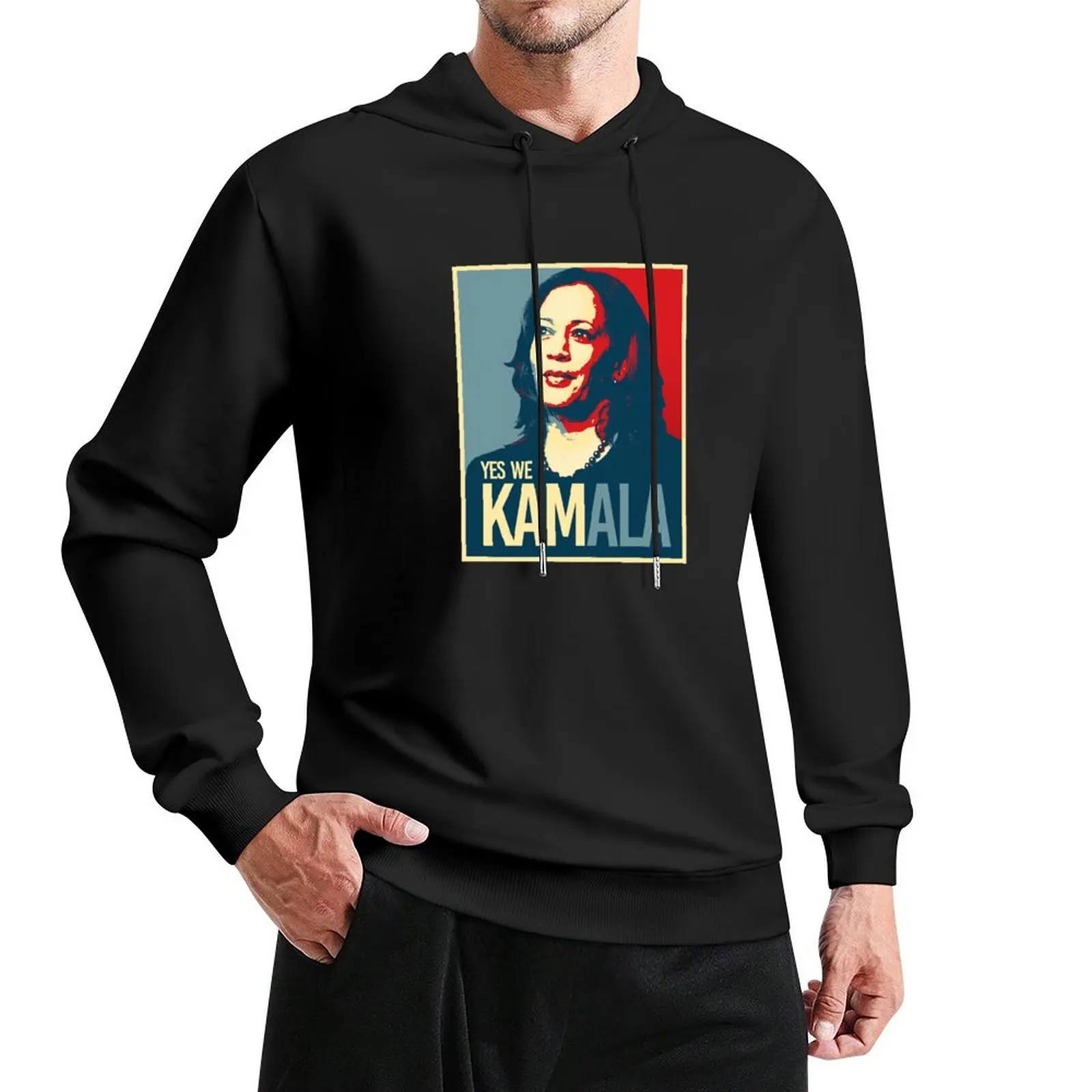 Yes We Kamala Pullover Hoodie men's clothing big size hoodie