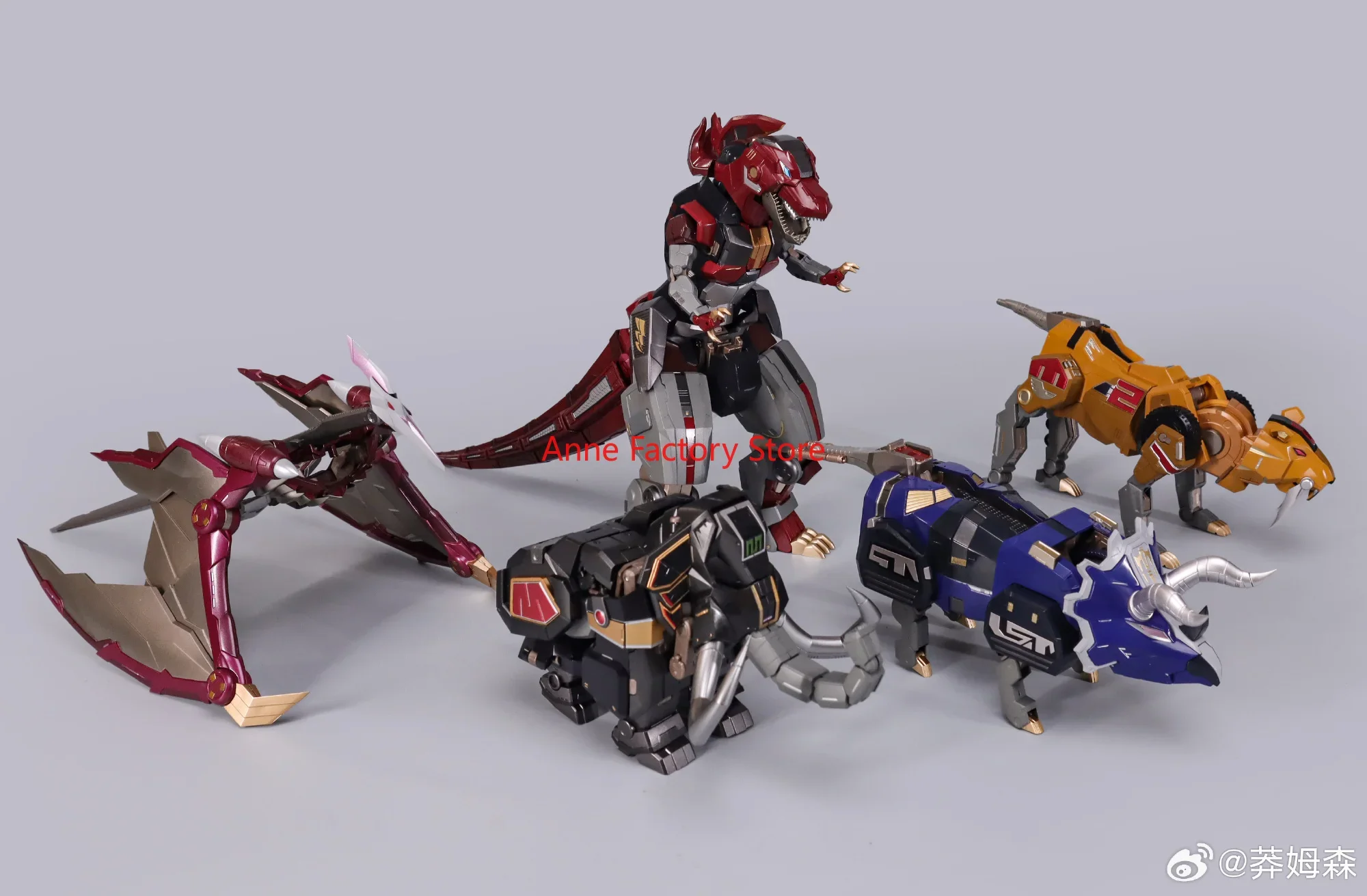 Nuevo Modelo De Rahfaga ZL-01 KO FLAMETOYS BEAST LORD Dragon Cesar Megazord Aleacion Producto Terminado Modelo Figuras De Acciones