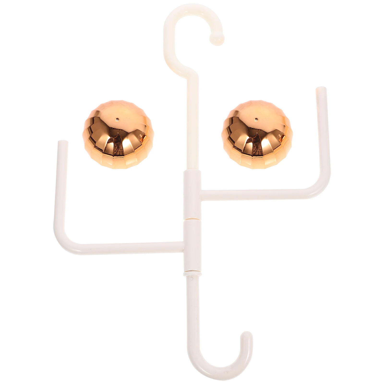 

2Pcs Mushroom Rotating Clothes Hat Rack Versatile Space Saving Organizer for Closet Bag Purse Hat Storage Hook