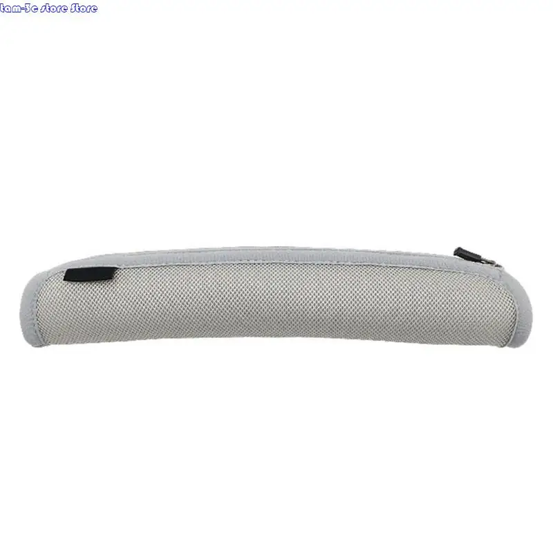 D0UA Universal Headphone Pelindung Headband untuk Cloud 2 Headset Soft Breathable Headbeam Lengan Penutupan Ritsleting Aman